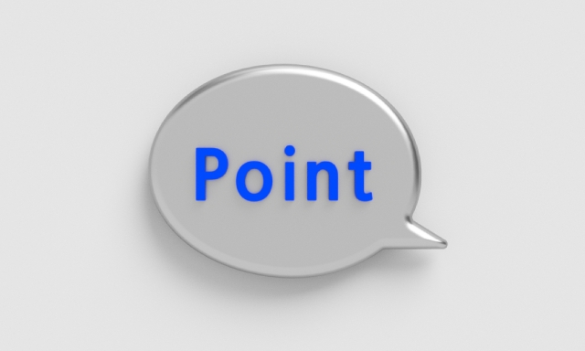 Pointと書かれた文字