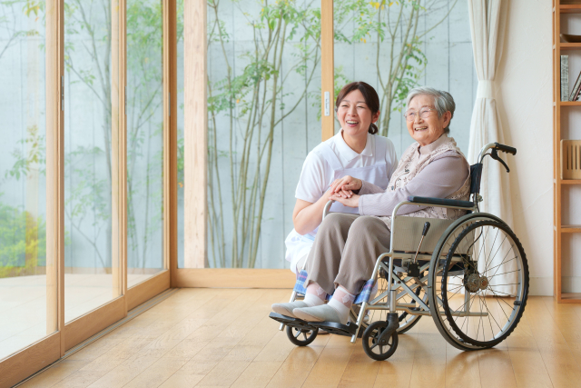 介護施設で働く特定技能外国人