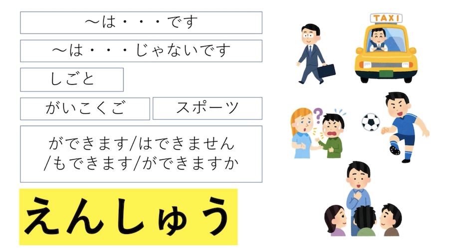 日本語カフェの教材１