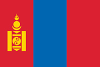 Chinese モンゴルの国旗