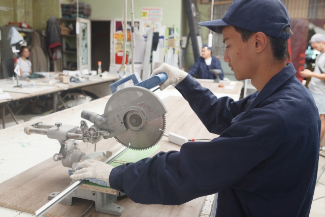 外国人の外食産業での就業例